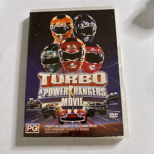 A Power Rangers Movie - Turbo (DVD, 1997) Region 4