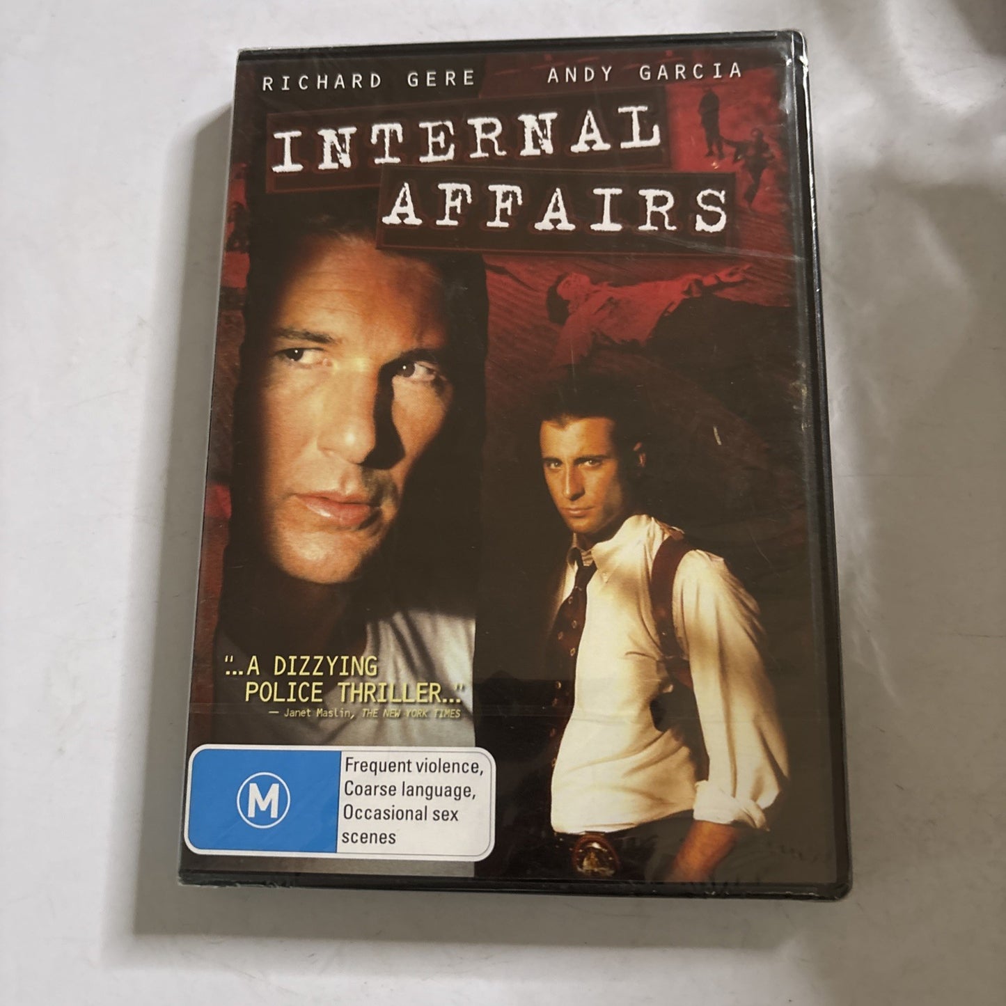Internal Affairs (DVD, 1990) Richard Gere Region 4 *New Sealed*
