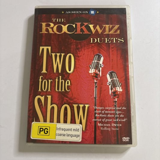 The Rockwhiz Duets - Two for the Show DVD All Regions