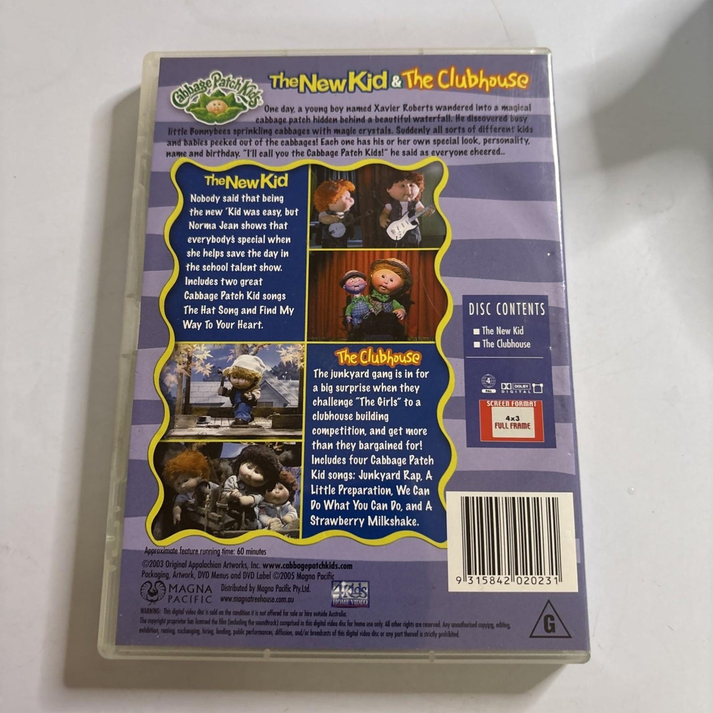 Cabbage Patch Kids : Vol 1 (DVD, 1980) Region 4