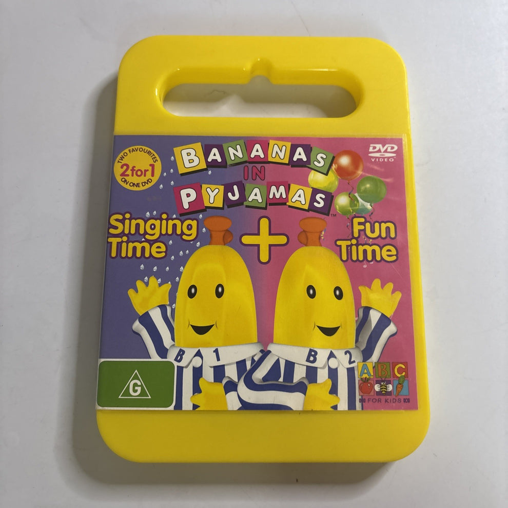 Bananas in Pyjamas - Singing Time / Fun Time (DVD, 2004) Region 4 ...