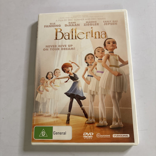 Ballerina (DVD, 2016) Elle Fanning Region 4 NEW