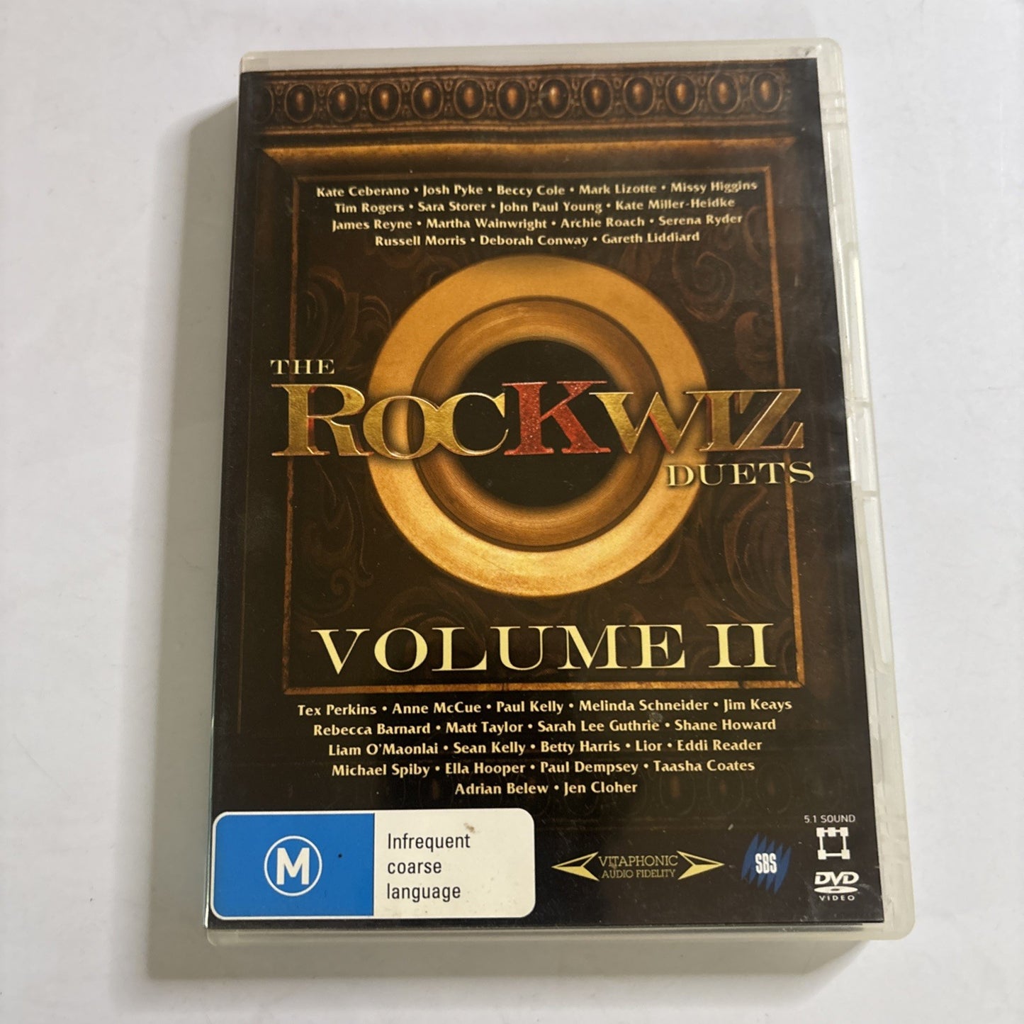 The Rockwiz Duets Volume 2 (DVD, 2007) All Regions