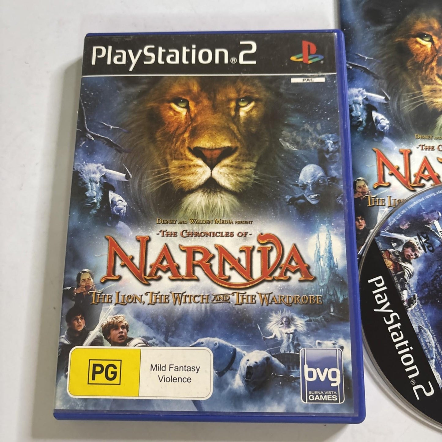The Chronicles Of Narnia Sony Playstation 2 PS2 PAL Manual