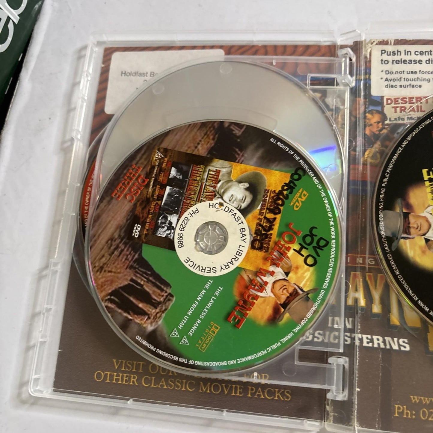 John Wayne In Ten Classic Westerns DVD All Regions Ex-Library