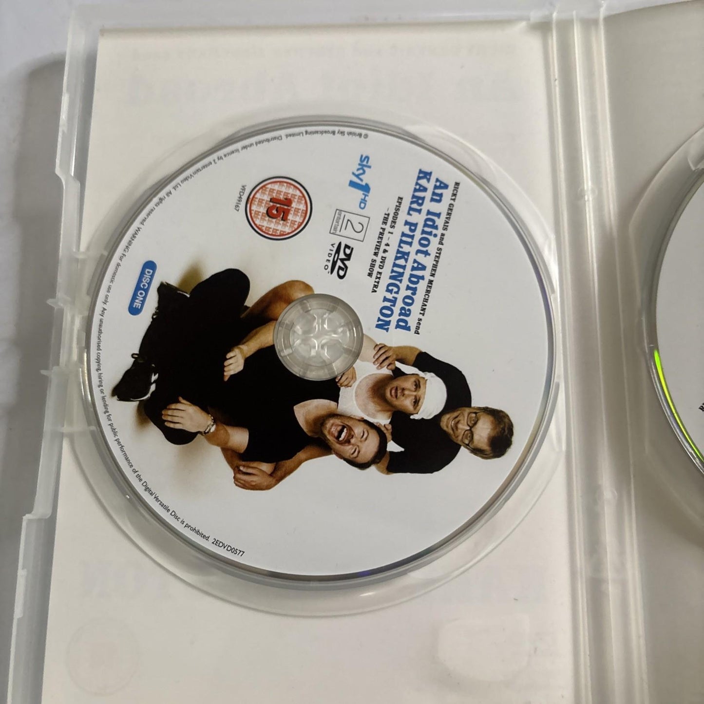 An Idiot Abroad - Season 1 DVD British Comedy TV Series, Ricky Gervais Region 2