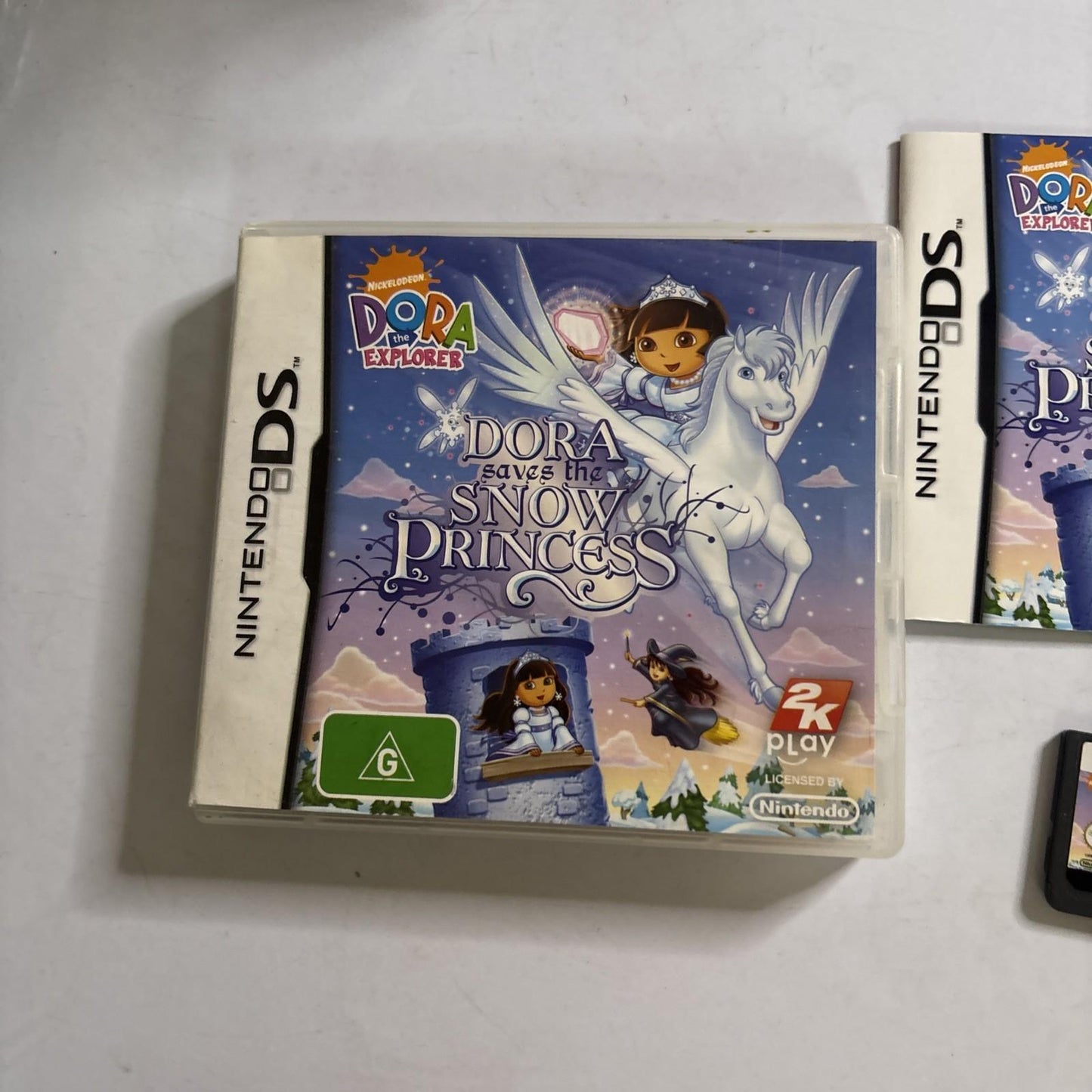Dora The Explorer: Dora Saves The Snow Princess  Nintendo DS Manual