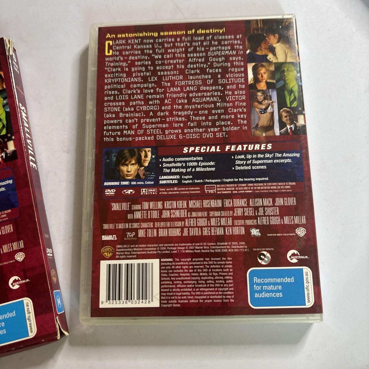 Smallville : Season 5 (DVD, 2005) Region 4
