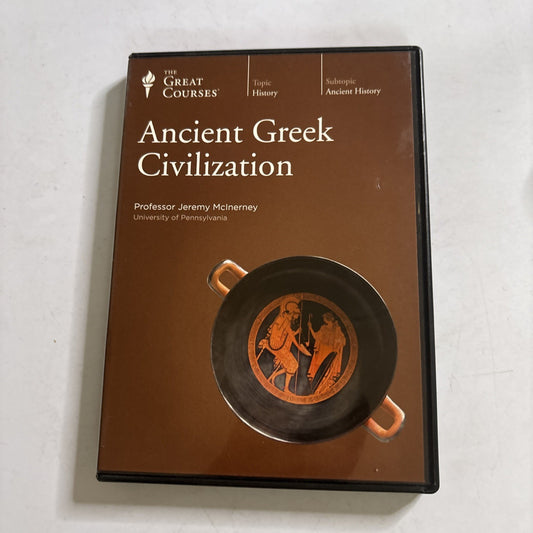 The Great Courses: Ancient Greek Civilization by Jeremy McInerney DVD All Region