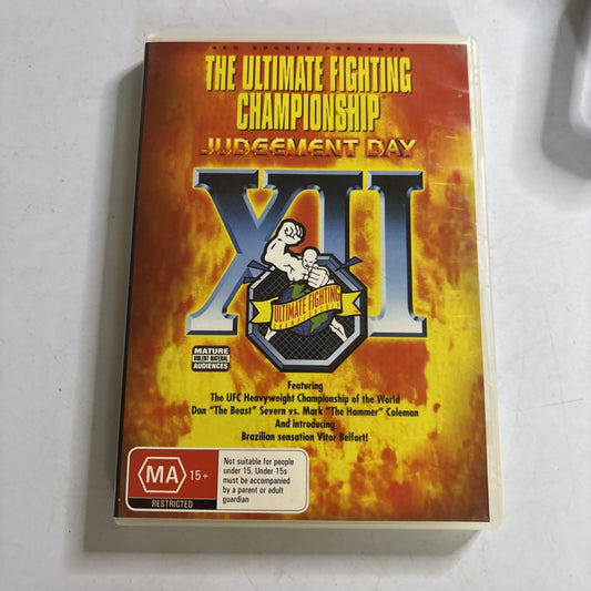 Ultimate Fighting Championship UFC - XII Judgement Day DVD All Regions