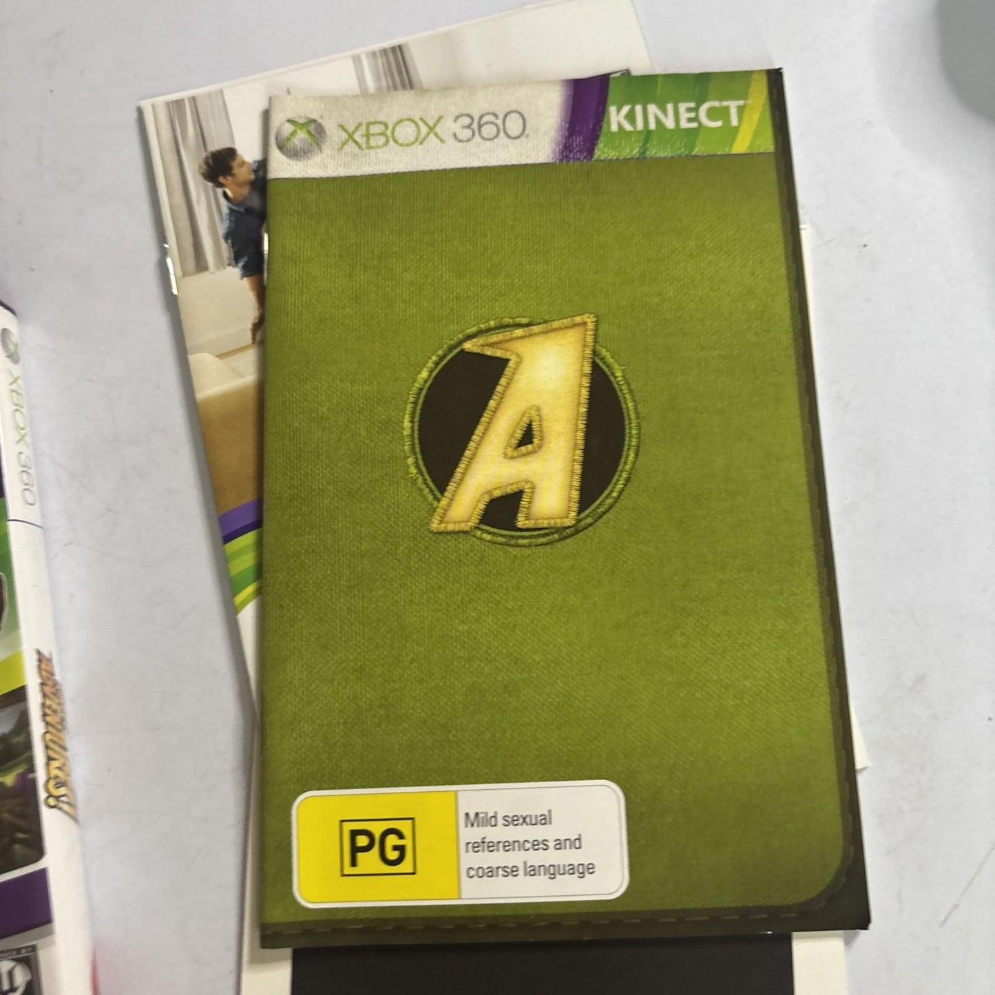 Kinect Adventures! Xbox 360 Manual PAL