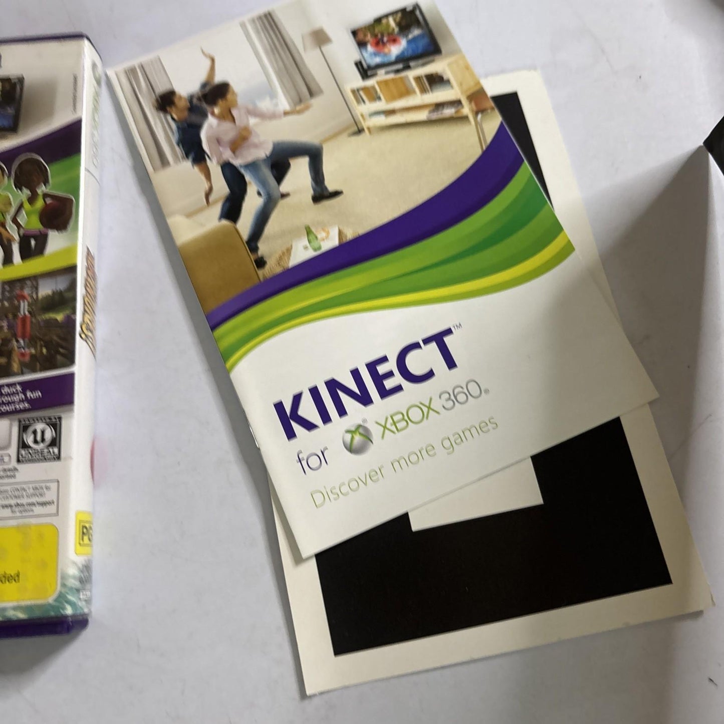 Kinect Adventures! Xbox 360 Manual PAL