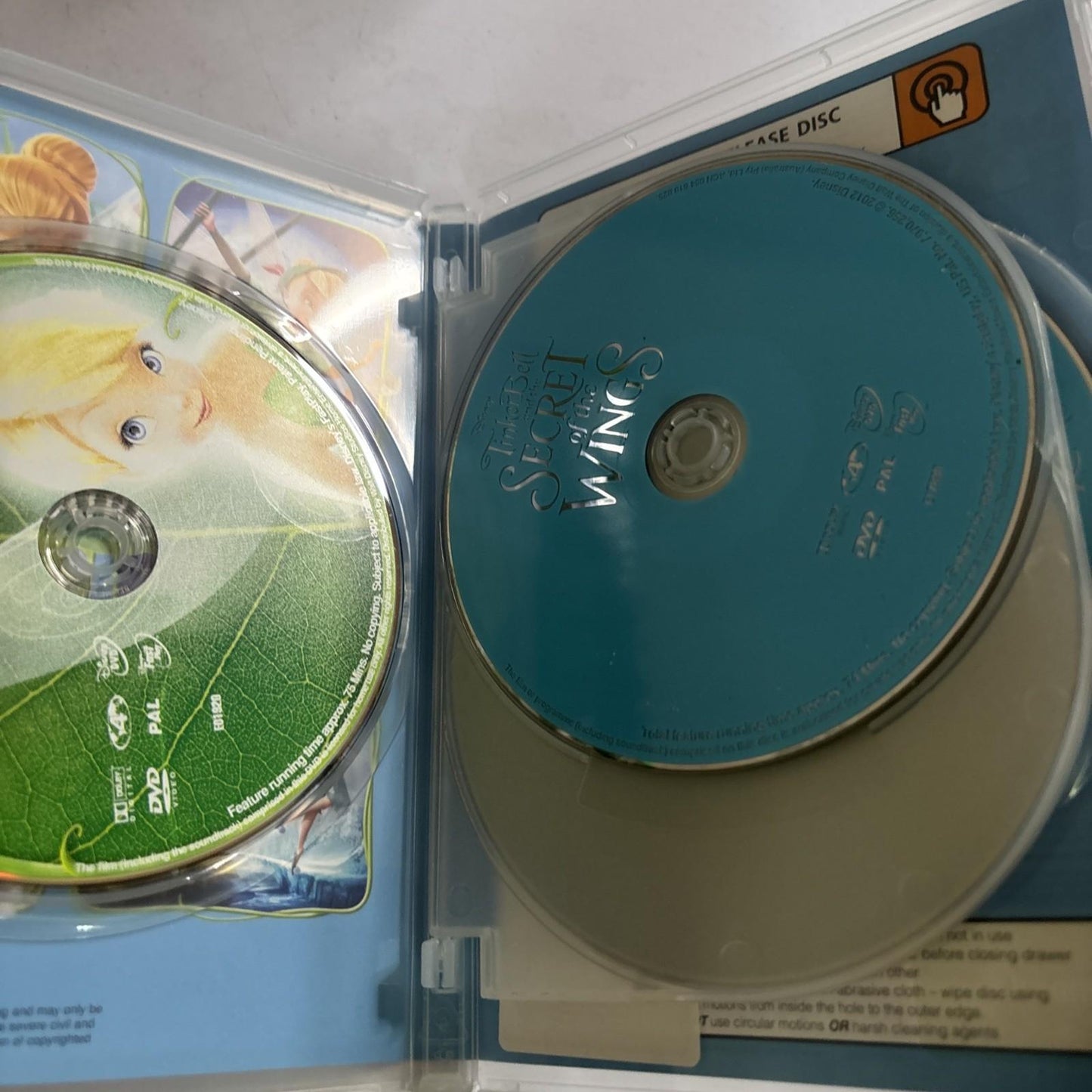 Tinker Bell Disney Fairies - Collection | 4 Movie Set (DVD, 2012) Region 4