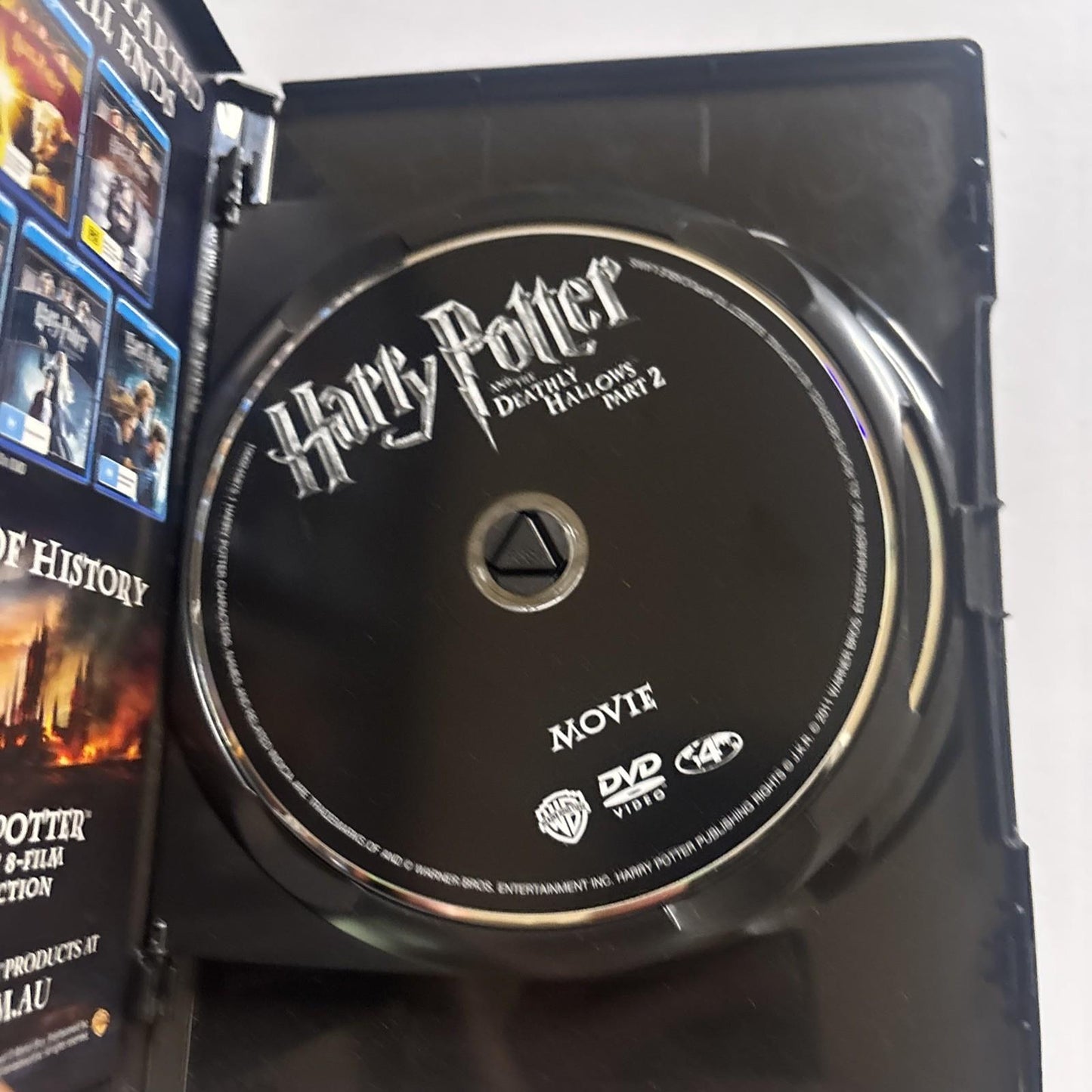 Harry Potter and the Deathly Hallows : Part 2 (DVD, 2011)  Region 4
