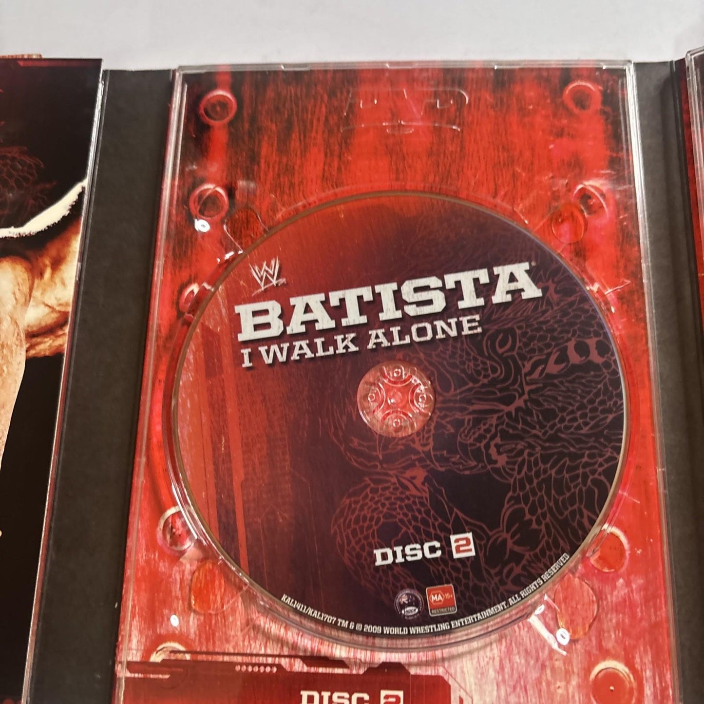 WWE: Batista - I Walk Alone (DVD, 2009) WWE Wrestling Region 4