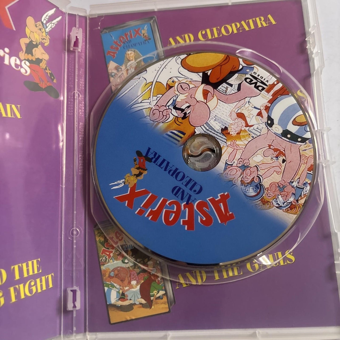 Asterix and Cleopatra (DVD, 1968) Region 4