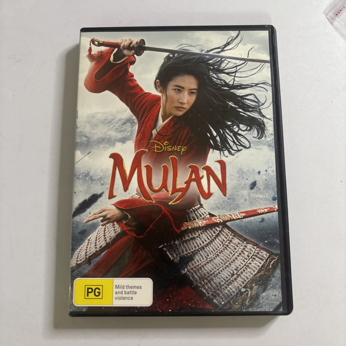 Mulan (DVD, 2020) Yifei Liu Disney  Region 4 NEW