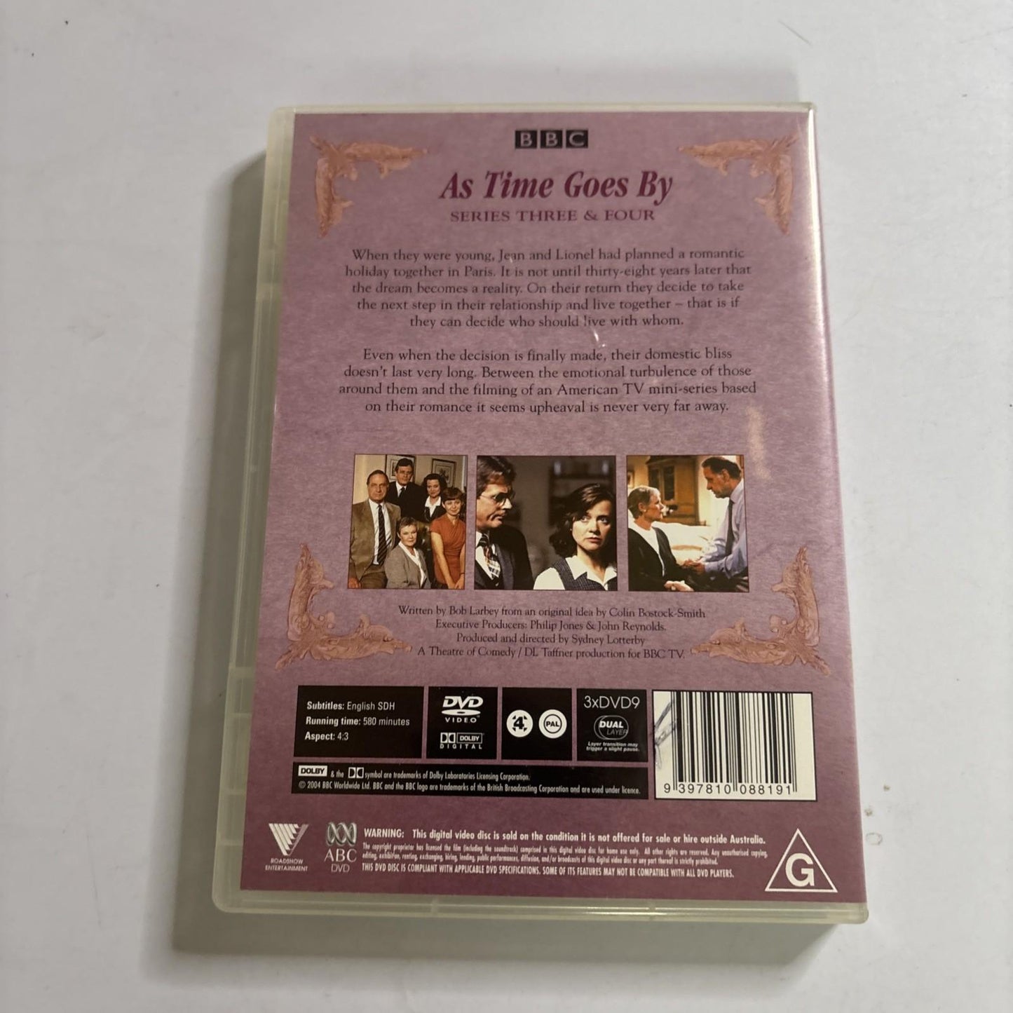 As Time Goes by : Series 3 & 4 (DVD, 1992)  Region 4