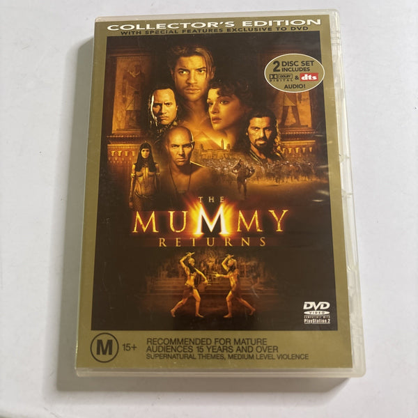 The Mummy Returns (Special Edition, DVD, 2001) Region 4 NEW – Retro Unit