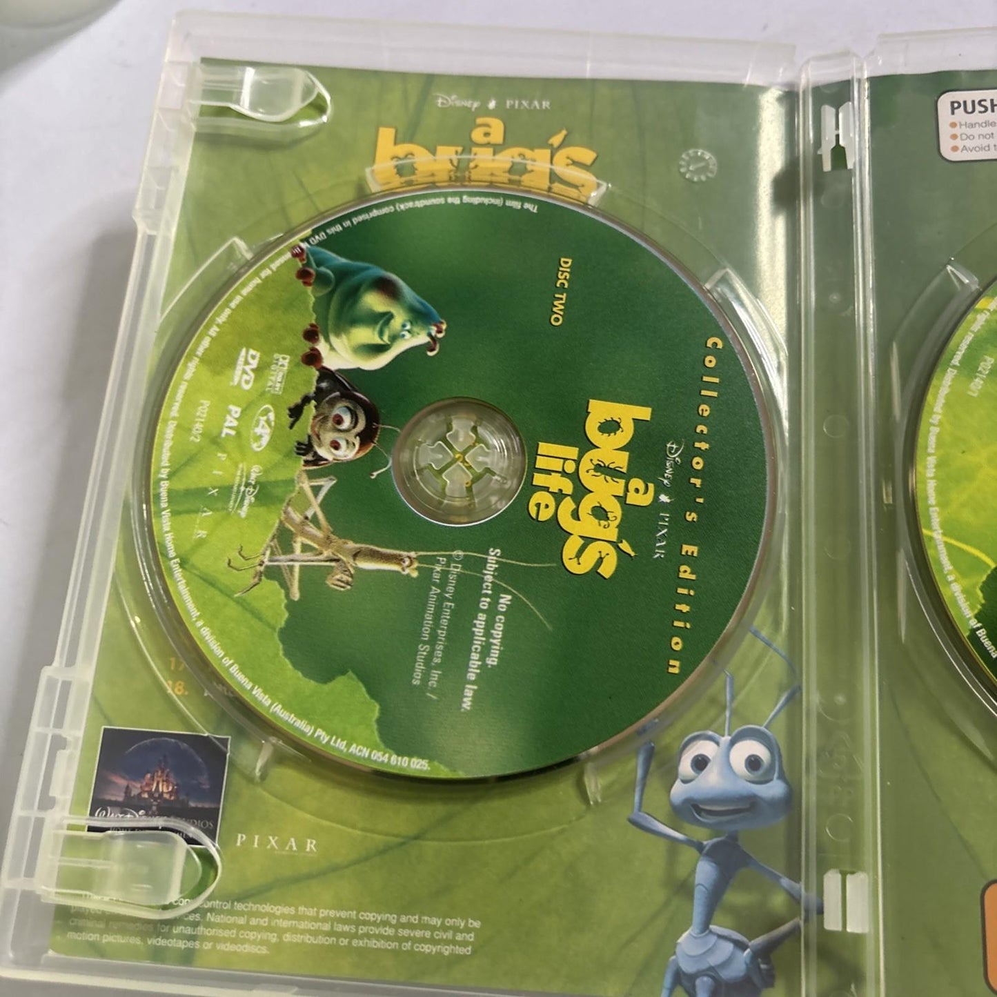A Bug's Life (DVD, 1998) Region 4