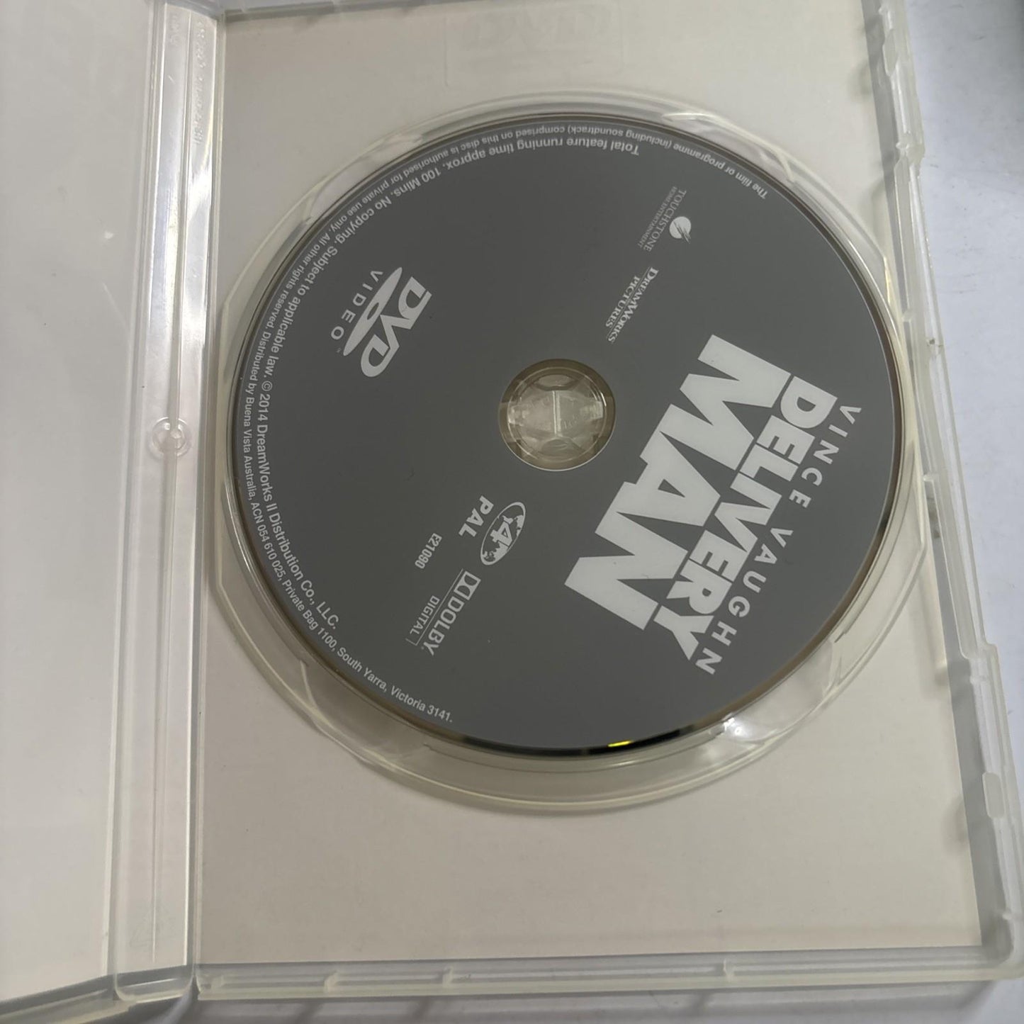 Delivery Man (DVD, 2013) Vince Vaughn Region 4