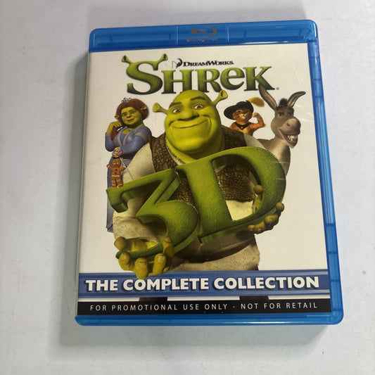 Shrek 3D - The Complete Collection Promo Version Bluray 3D Region B
