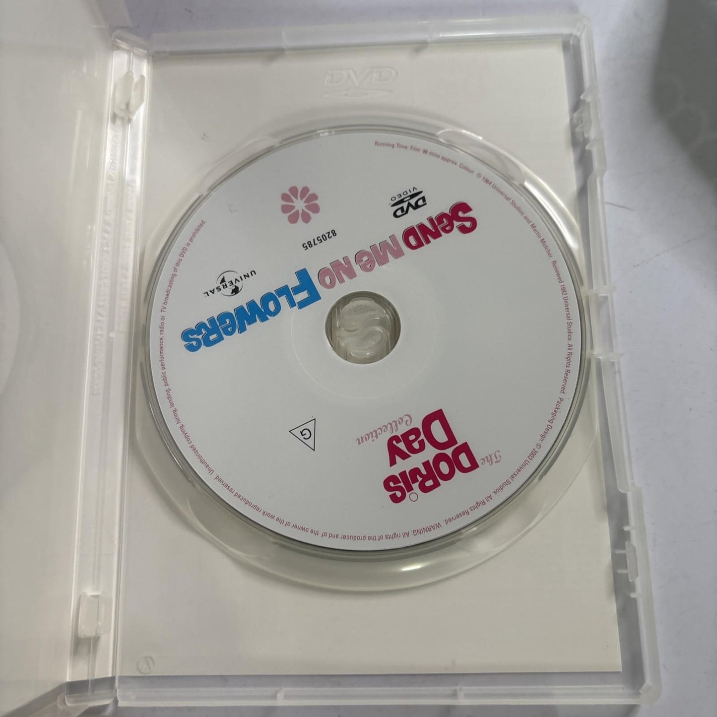 Doris Day: Pillow Talk / Lover Come Back /Send Me Flowers (DVD, 2000) Region 4,2