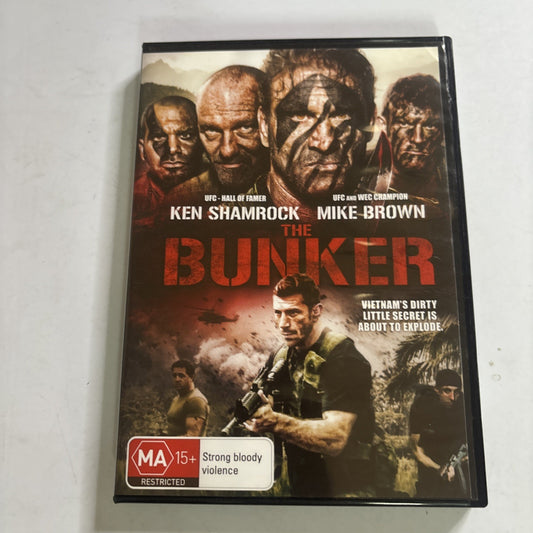 The Bunker (DVD, 2014) Ken Shamrock, Mike Brown Region 4 NEW