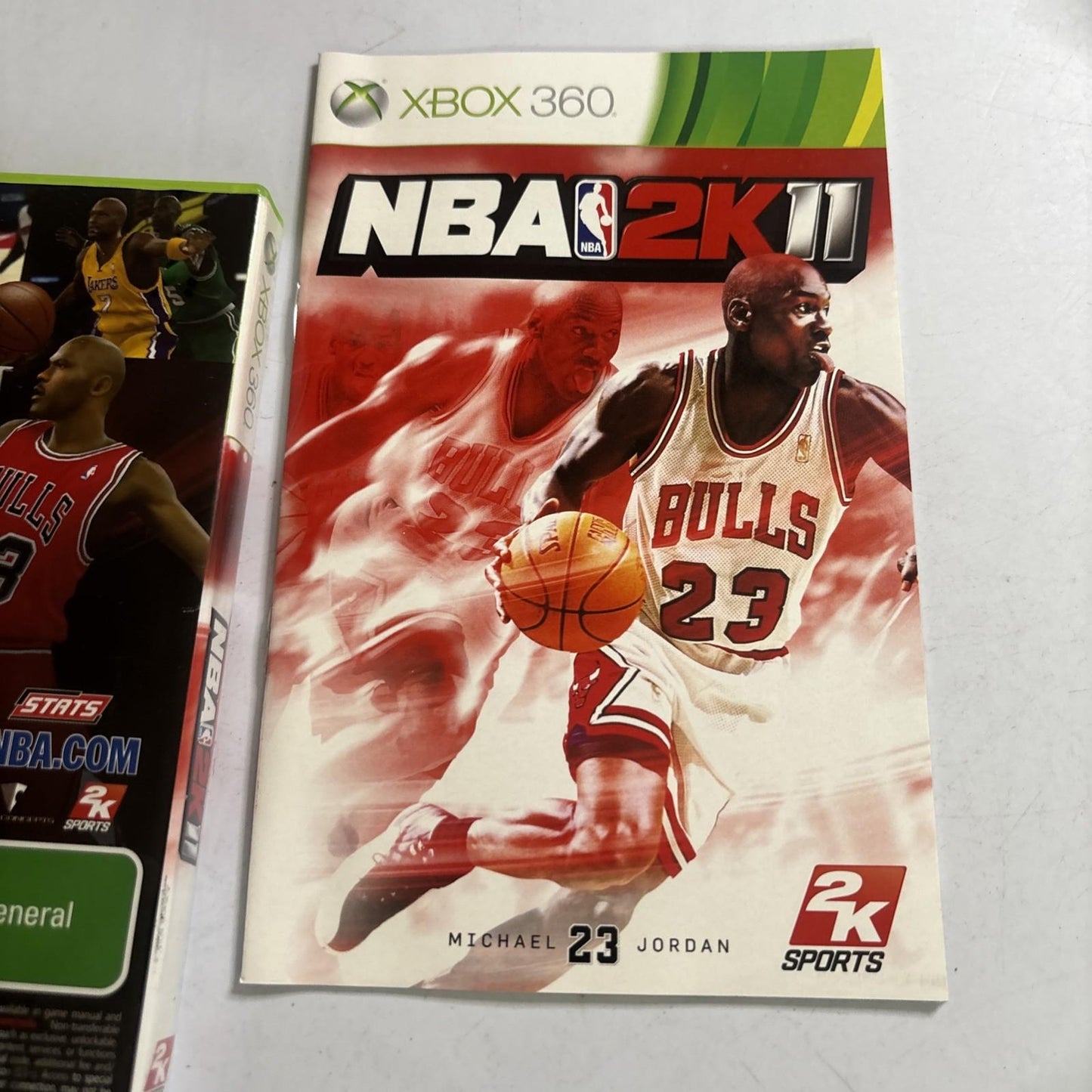 NBA 2K11 Microsoft Xbox 360 PAL with Manual  Michael Jordan
