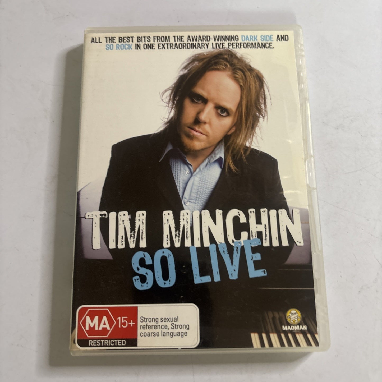 Tim Minchin - So Live (DVD, 2007) All Regions