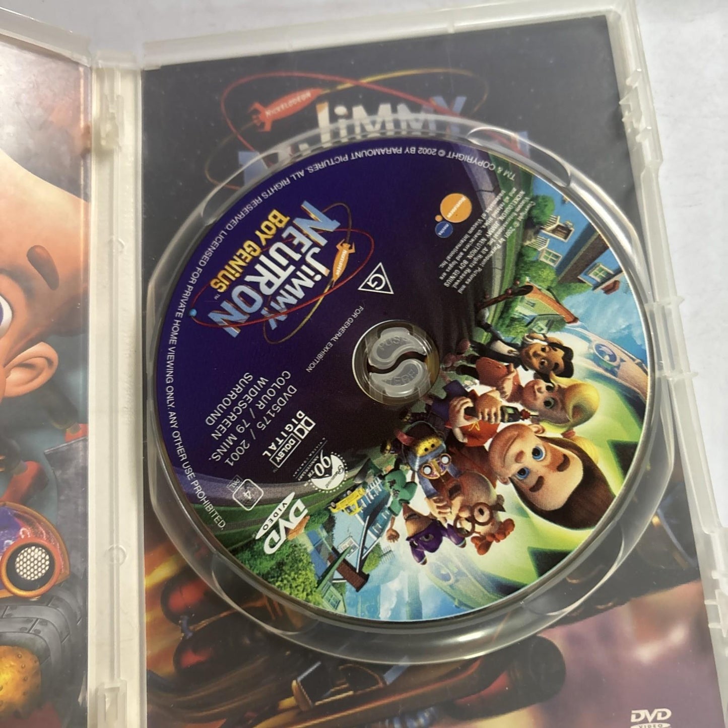 Jimmy Neutron Boy Genius (DVD, 2001)  Region 4