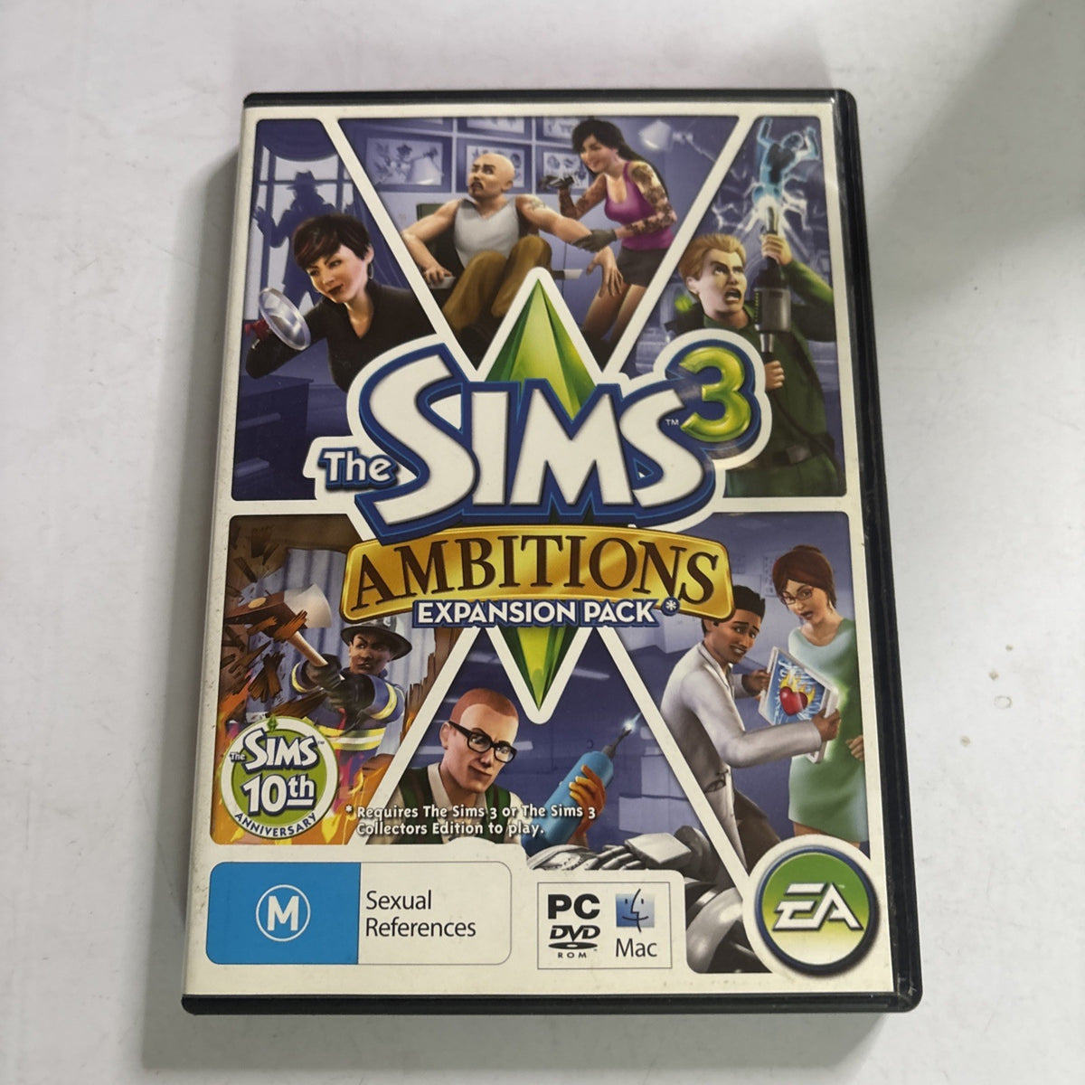 The Sims 3: Ambitions (PC + Mac, 2010) | Expansion Pack – Retro Unit