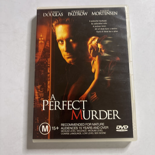 A Perfect Murder (DVD, 1998) Michael Douglas, Viggo Mortensen Region 4
