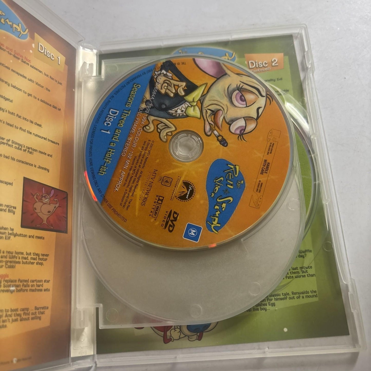The Ren & Stimpy Show : Season 3 and a Half-Ish (DVD, 1993) Region 4
