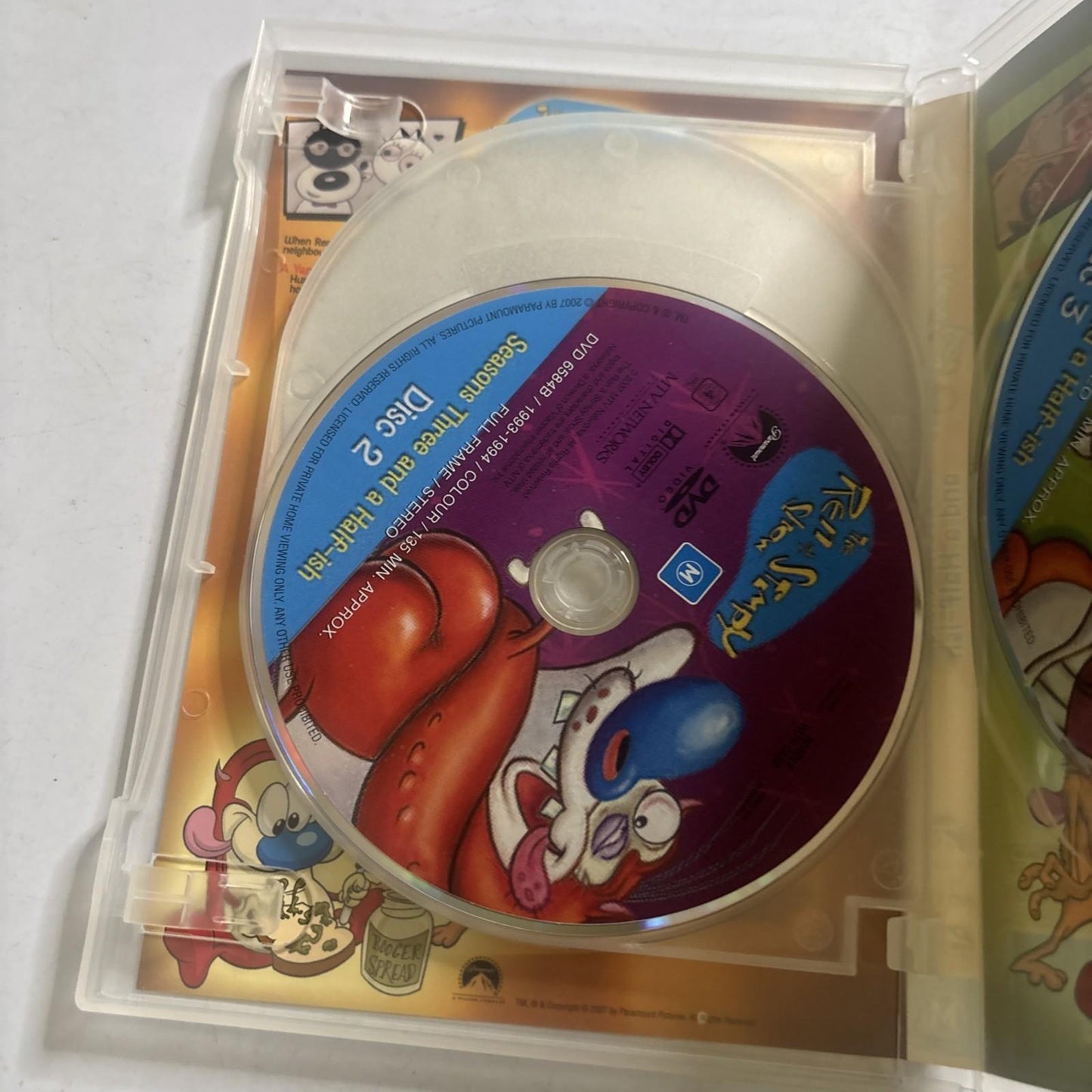 The Ren & Stimpy Show : Season 3 and a Half-Ish (DVD, 1993) Region 4