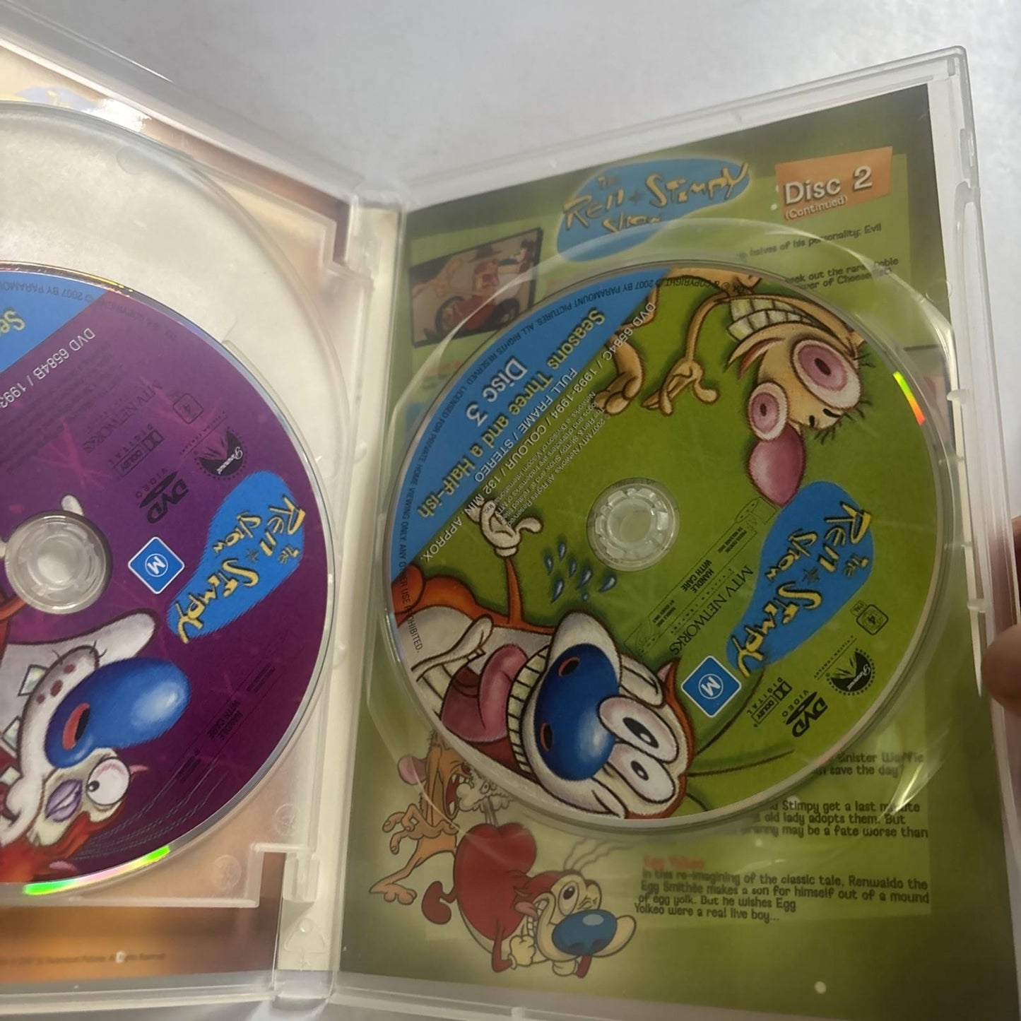 The Ren & Stimpy Show : Season 3 and a Half-Ish (DVD, 1993) Region 4