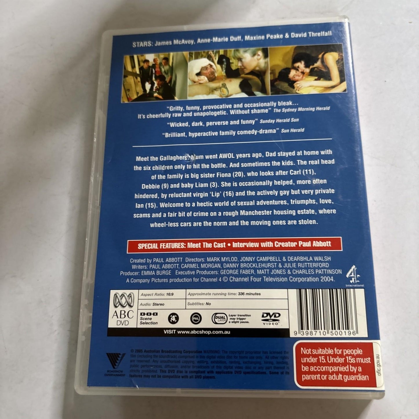 Shameless : Series 1 (DVD, 2004) Region 4