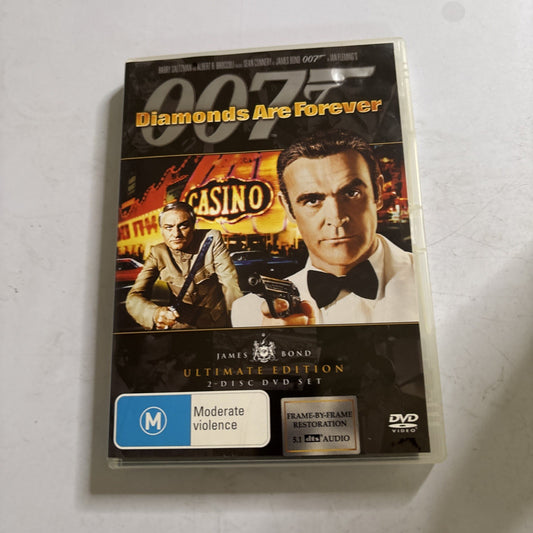 Diamonds Are Forever (Ultimate Edition, DVD, 1971) Sean Connery Region 4