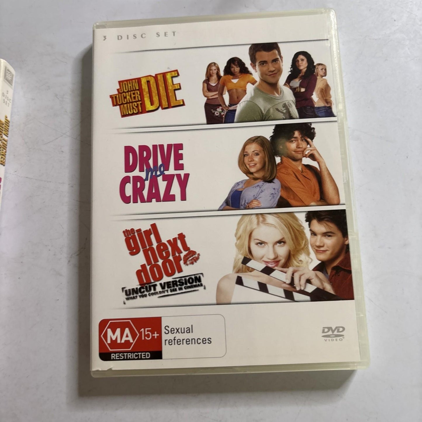 John Tucker Must Die / Drive Me Crazy / The Girl Next Door DVD Region 4