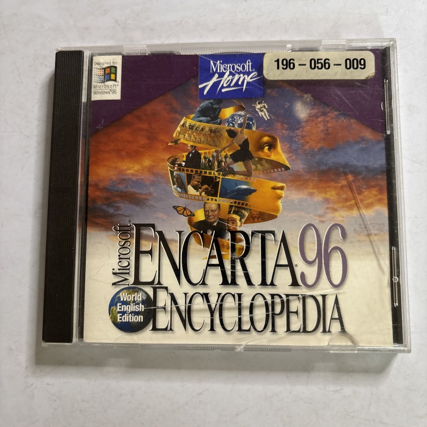 Microsoft Encarta 96 Encyclopaedia PC CD-ROM Win 95