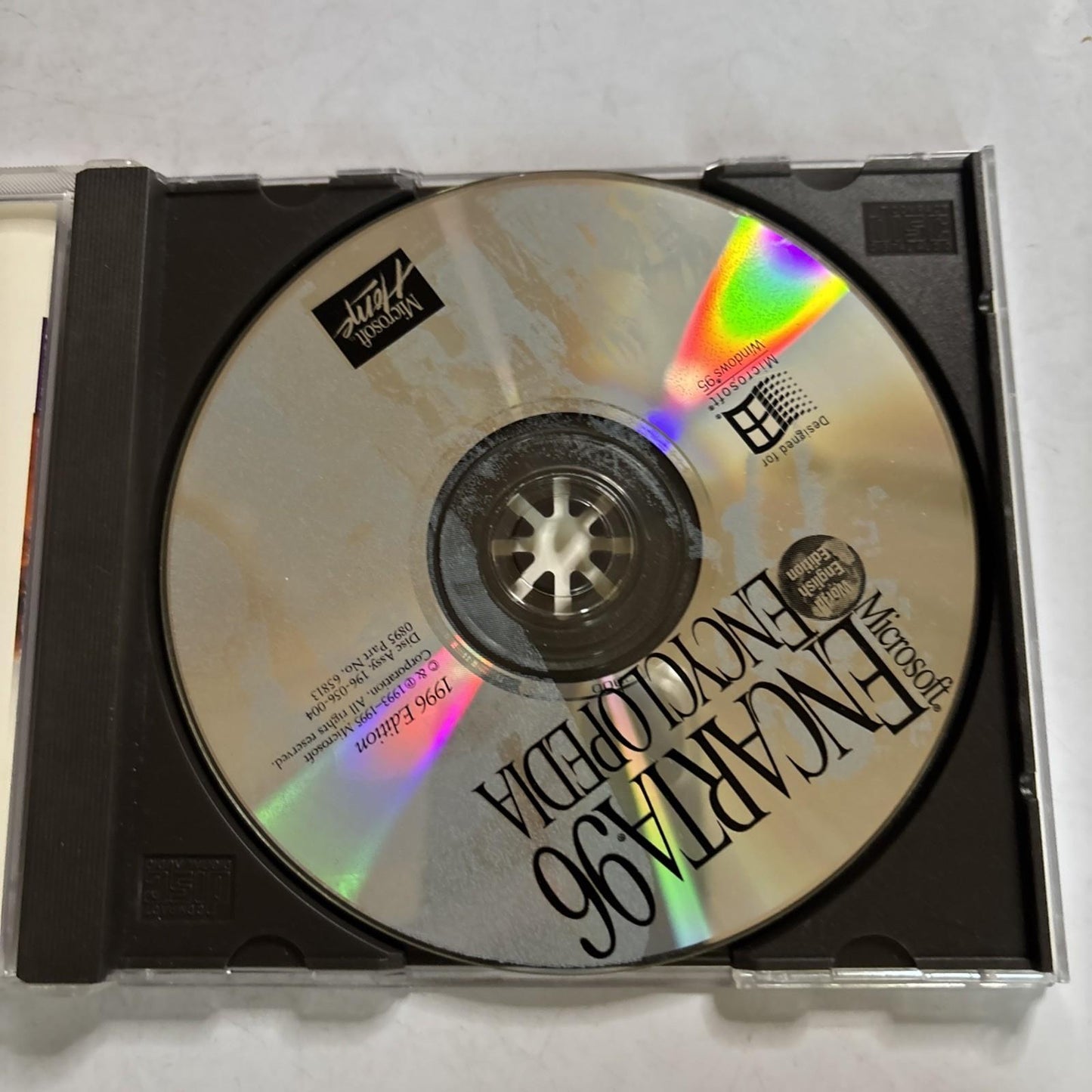 Microsoft Encarta 96 Encyclopaedia PC CD-ROM Win 95