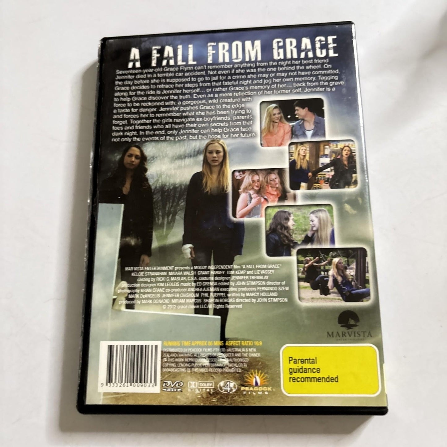 A Fall from Grace (DVD, 2012) Kelcie Stranahan, Liz Vassey Region 4