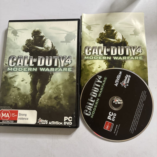 Call of Duty 4 Modern Warfare PC DVD-ROM