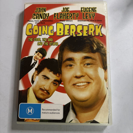 Going Berserk (DVD, 1983) John Candy, Eugene Levy Region 4 NEW