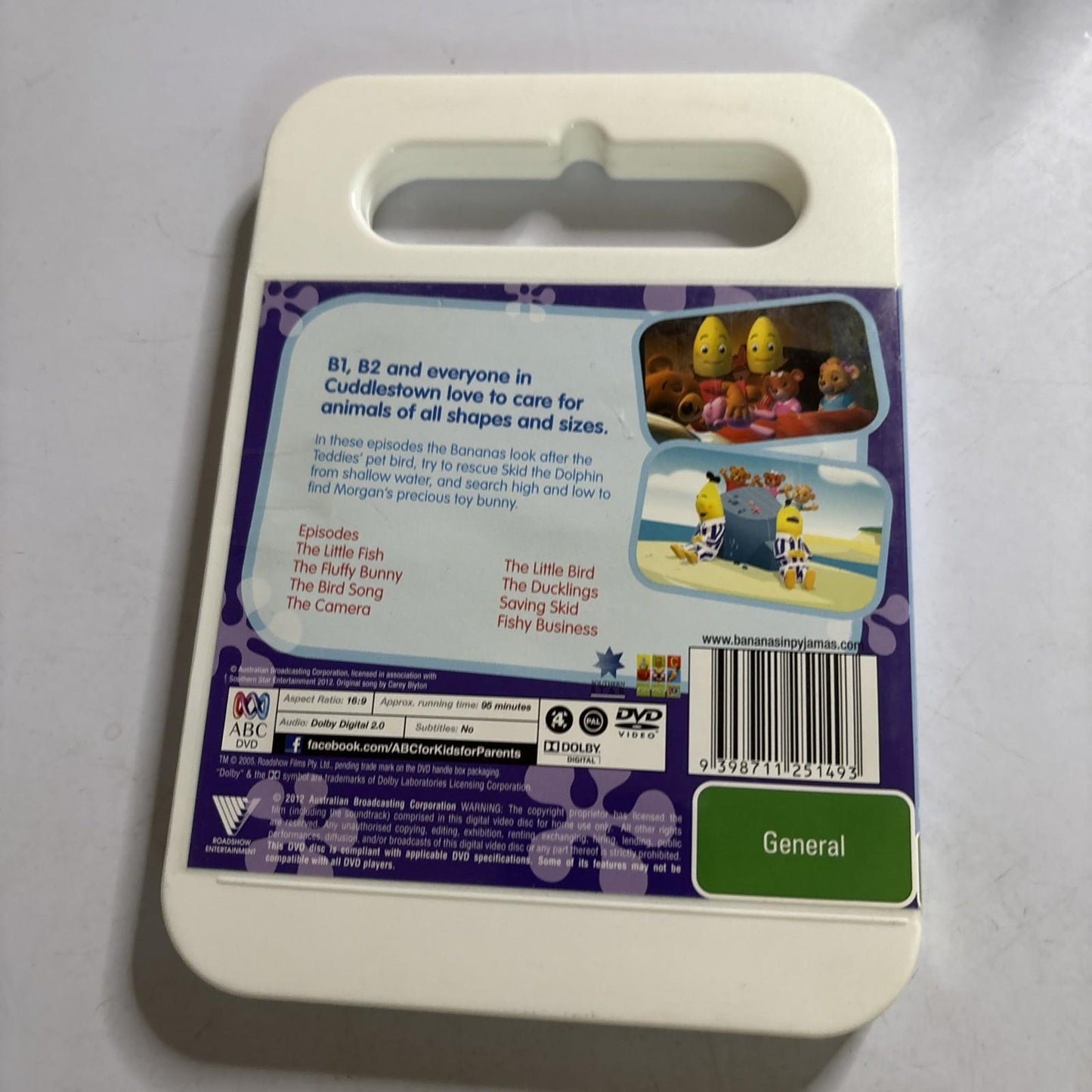 Bananas in Pyjamas - Fluffy Bunny (DVD, 2011) Region 4