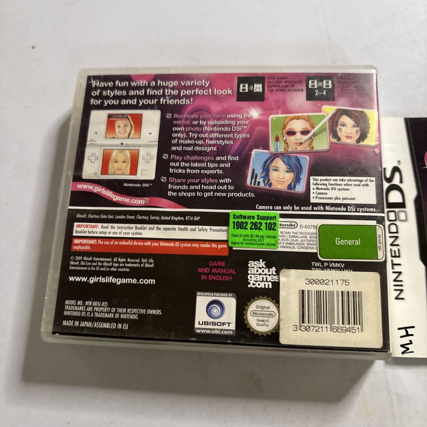 Girls Life Makeover Nintendo DS Game