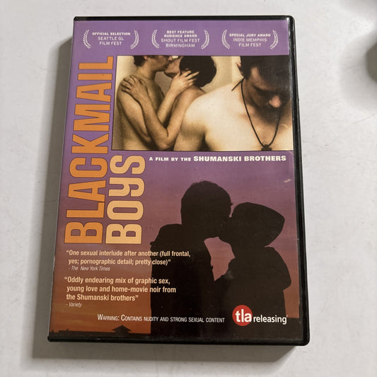 Blackmail Boys (DVD, 2011) Nathan Adloff Region 1