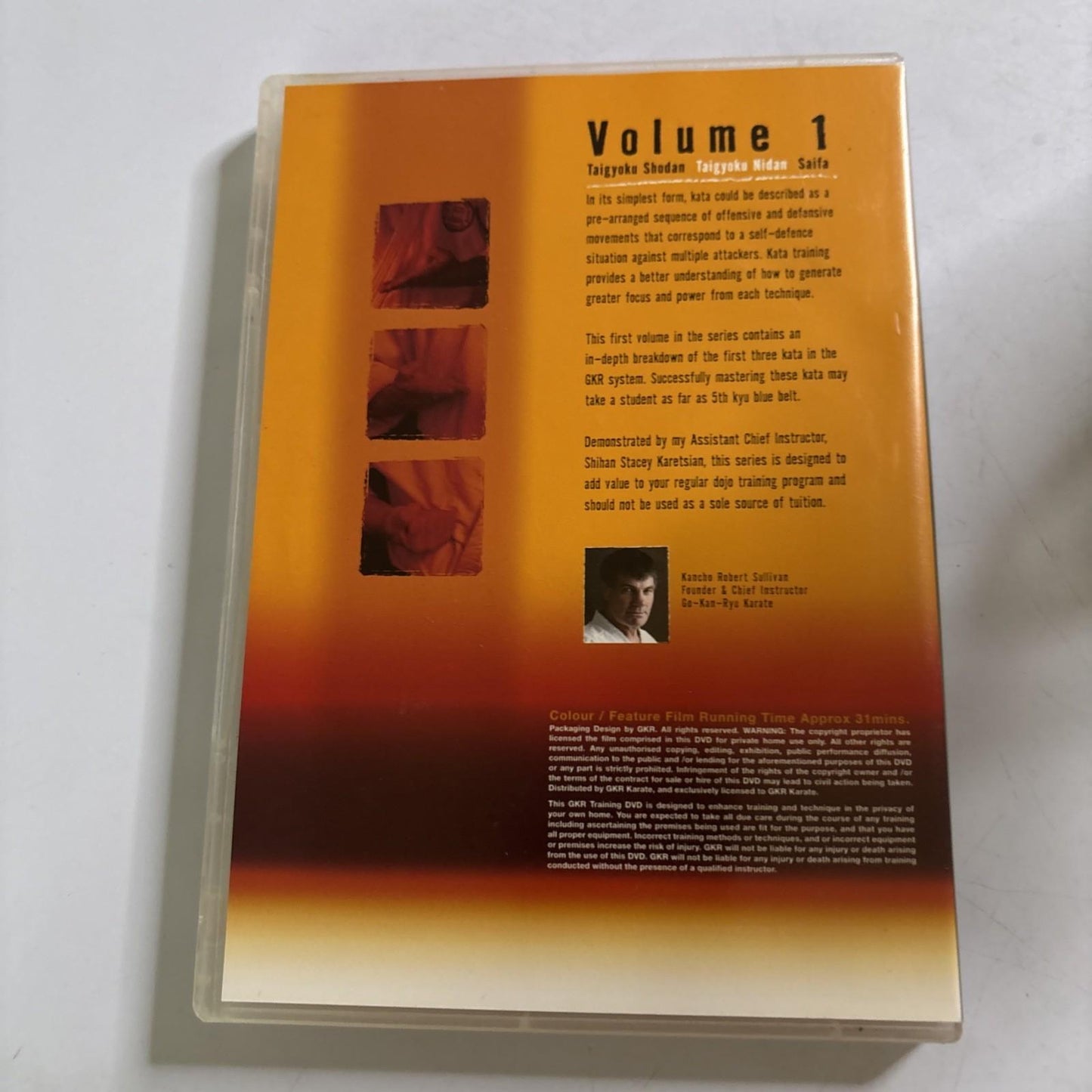 Go-Kan-Ryu Kata Series - Volume 1 DVD Taigyoku Shodan, Taigyoku Nidan All Region