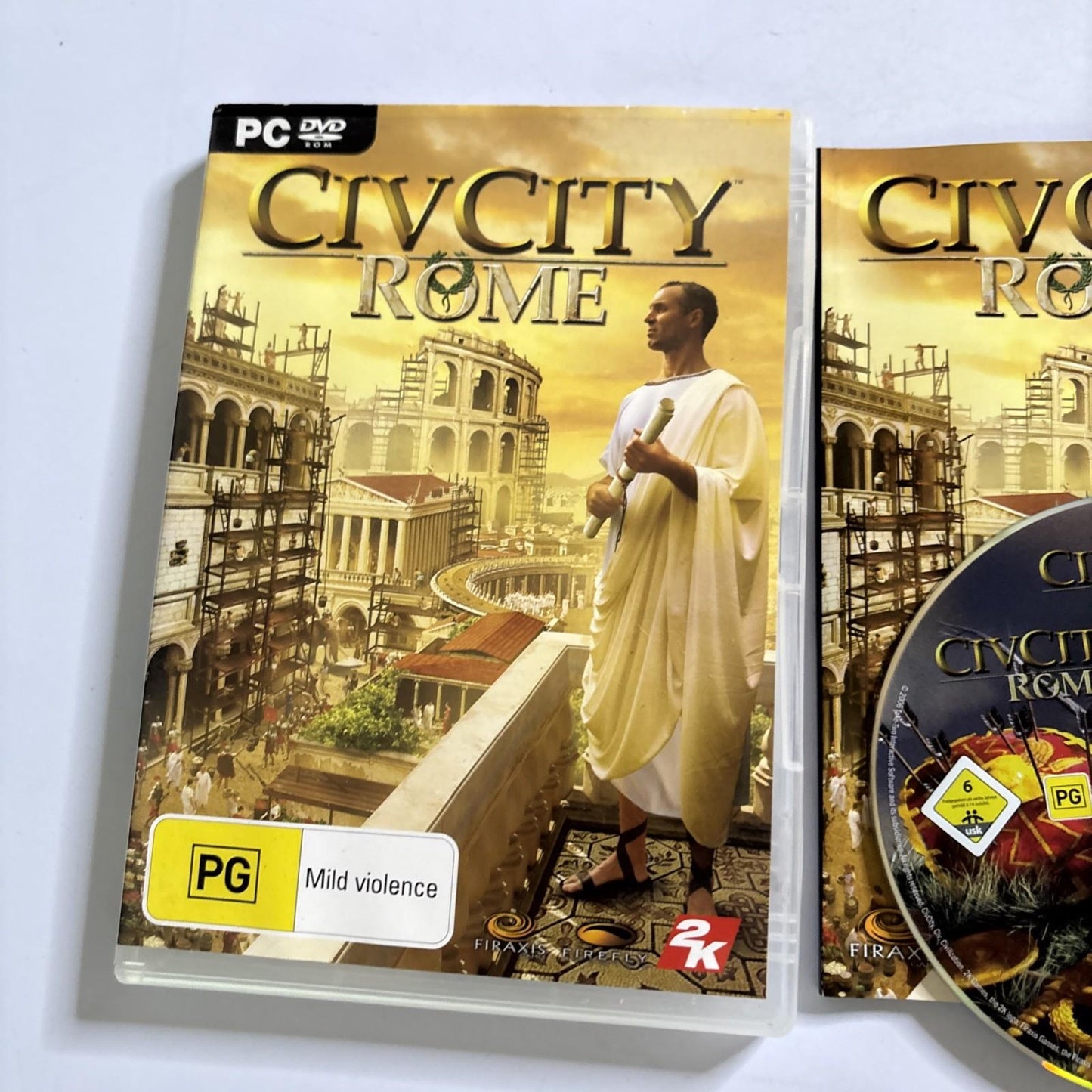 Civcity Rome PC DVD-ROM Game 2K  With Manual