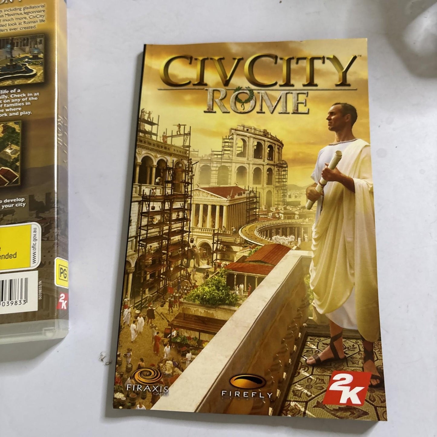 Civcity Rome PC DVD-ROM Game 2K  With Manual
